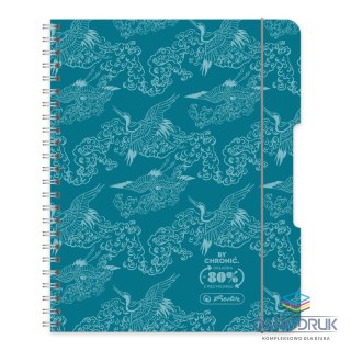 Herlitz Kołobrulion A5 ECO COLORS 9501438 80k. kratka Herlitz (400198744)