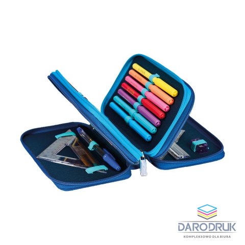 Herlitz Piórnik Potrójny Jungle safari 31 cz. Herlitz (400197094)