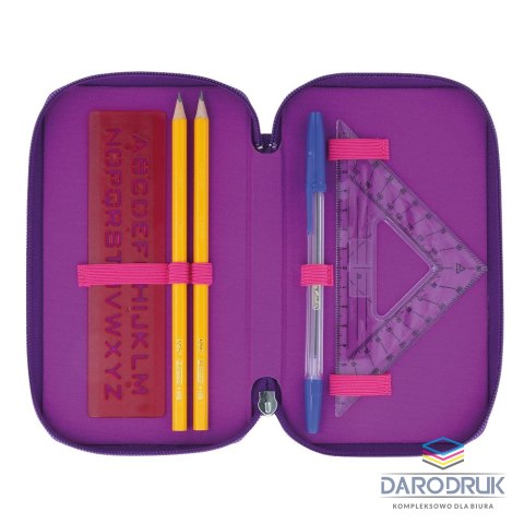 Herlitz Piórnik róż/fiol 31 cz. 50046331 Herlitz (300001559)