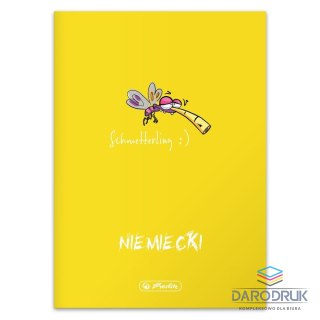 Herlitz Zeszyt A5 J.niemiecki Eco PP 9500066 60k. 70g kratka Herlitz (400197977)
