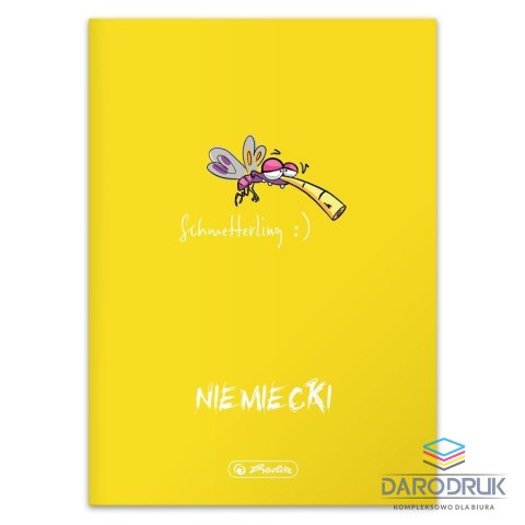 Herlitz Zeszyt A5 J.niemiecki Eco PP 9500066 60k. 70g kratka Herlitz (400197977)