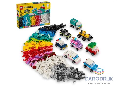 Lego Klocki konstrukcyjne Classic Kreatywne pojazdy Lego (11036)