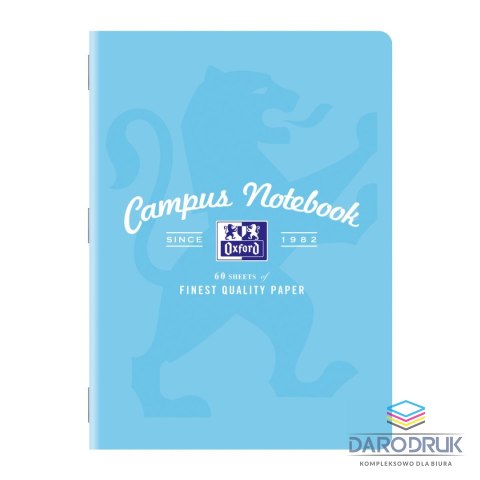 Oxford Zeszyt A5 CAMPUS PASTEL 60k. 90g linia [mm:] 150x210 Oxford (400160140)