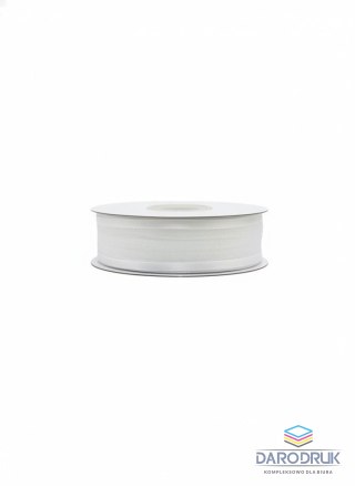 Partydeco Wstążka SZYFON 25x25 [mm x m] biała Partydeco (TSZB25-008)