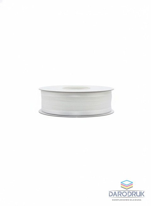 Partydeco Wstążka SZYFON 25x25 [mm x m] biała Partydeco (TSZB25-008)