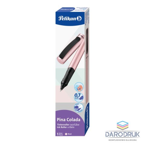 Pelikan Pióro kulkowe Pina Colada 821193 Różowy metalik wkład niebieski Pelikan (400195794)