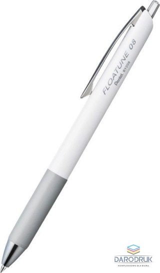 Pentel Pióro kulkowe na naboje czarny wkład 0,8mm wkład czarny 0,4mm Pentel (BY208-AX)