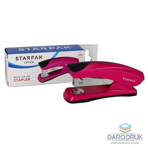 Starpak Zszywacz różowy 20k (519786) Starpak