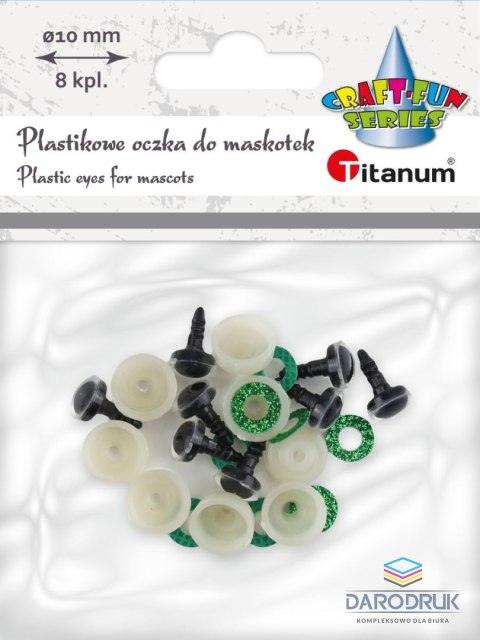 Titanum Oczka Craft-Fun Series do maskotek Titanum (25BR006)