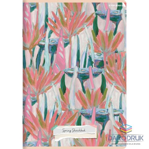 Top 2000 Zeszyt A5 DINO/SPRING 60k. 70g linia Top 2000 (400169406)