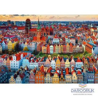 Trefl Puzzle Premium Plus Widok na Gdańsk 1000 el. Trefl (10856)