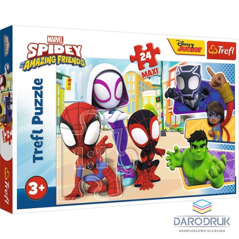Trefl Puzzle Spiday I Przyjaciele 24 el. Trefl (14348)