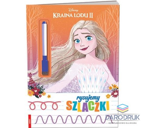 Ameet Książeczka edukacyjna Kraina lodu. Rysujemy Szlaczki Ameet (KSS 9108)