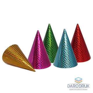 Arpex Czapka party HOLOGRAFICZNE mix papier Arpex (K9662)