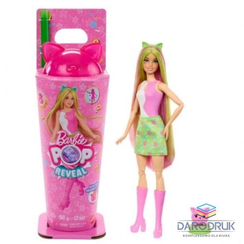 Barbie Lalka POP REV SHAKE KOTEK [mm:] 290 Barbie (JCN88)