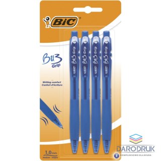 Bic Długopis 3BU GRIP wkład niebieski 0,32mm Bic (922577)