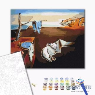 Brushme Zestaw kreatywny Malowanie Po Numerach 40x50 cm Trwałość pamięci Brushme (BR-BS3980)