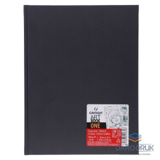 Canson Blok artystyczny Szkicownik ARTBOOK ONE A4 100g 96k [mm:] 216x279 Canson (400110289)