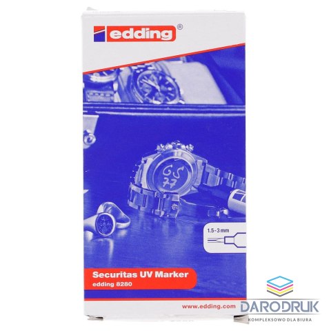 Edding Marker specjalistyczny UV 8280 1,5-3,00mm okrągła końcówka Edding (ED-8280100)