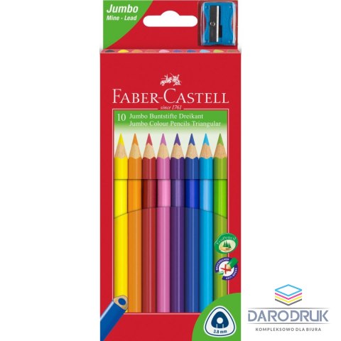 Faber Castell Kredki ołówkowe 10 kol. Faber Castell