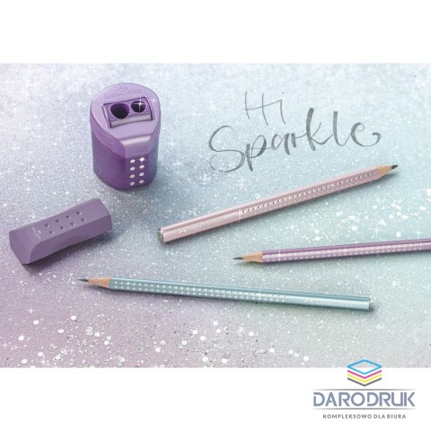 Faber Castell Ołówek Jumbo Sparkle metallic Rose B Faber Castell (111661 FC)