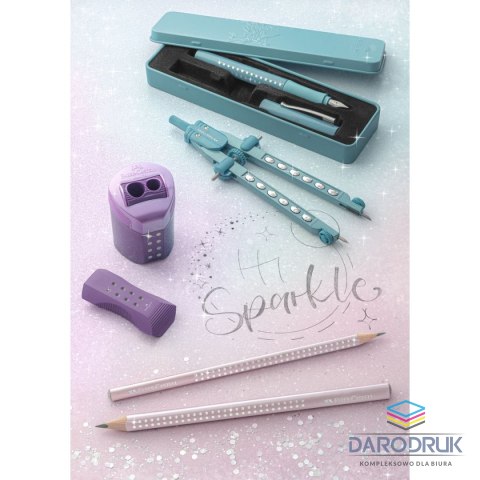 Faber Castell Ołówek Jumbo Sparkle metallic Rose B Faber Castell (111661 FC)