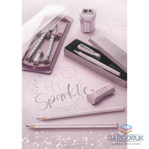 Faber Castell Ołówek Jumbo Sparkle metallic Rose B Faber Castell (111661 FC)