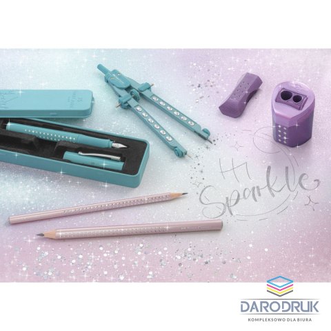 Faber Castell Ołówek Jumbo Sparkle metallic Rose B Faber Castell (111661 FC)