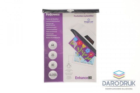 Fellowes Folia do laminowania A4 80mic. [mm:] 216x303 Fellowes