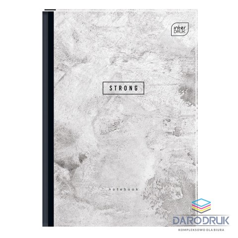 Interdruk Brulion A4 192k. 70g krata Interdruk (BRA4192SZF)