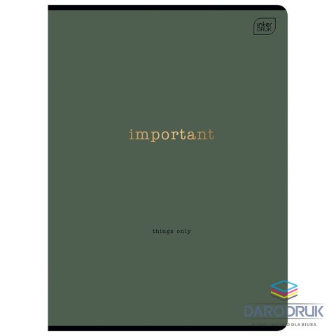 Interdruk Zeszyt B5 HS KRAFT 60k. 70g krata Interdruk (59022773241121)