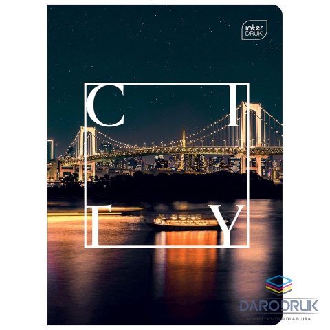 Interdruk Zeszyt A5 travel 96k. 70g krata Interdruk