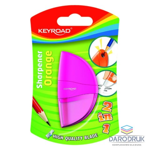 Keyroad Temperówka Orange mix plastik Keyroad (KR971136)