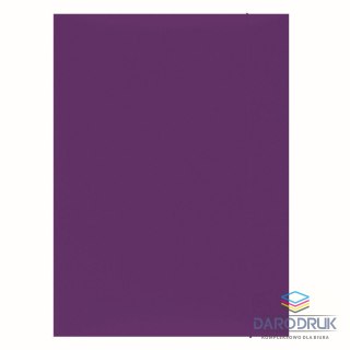 Office Products Teczka kartonowa na gumkę A4 fioletowy 300g Office Products (21191131-09)