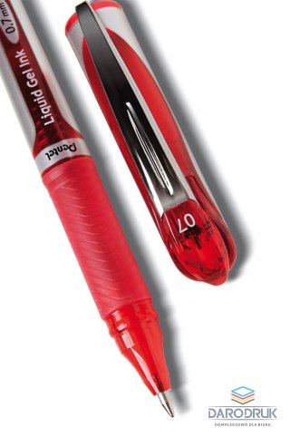 Pentel Pióro kulkowe Energel BL57 wkład czerwone Pentel