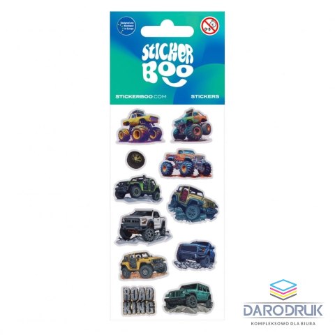 Sticker Boo Naklejka (nalepka) Auta Sticker Boo (534609)