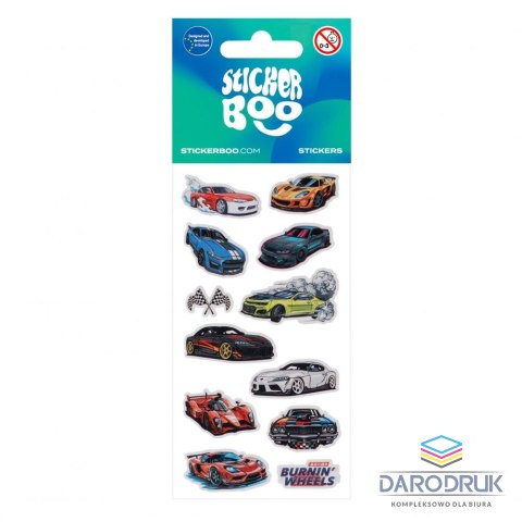 Sticker Boo Naklejka (nalepka) Auta Sticker Boo (534609)