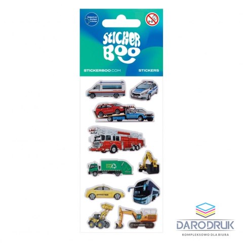 Sticker Boo Naklejka (nalepka) Auta Sticker Boo (534609)