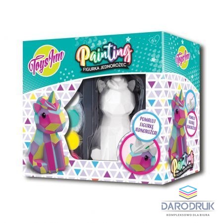 Stnux Figurka Jednorożec do pomalowania Stnux (STN6338)