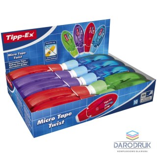 Tipp-Ex Korektor w taśmie (myszka) Micro Tape Twist 5x8 [mm*m] Tipp-Ex (8706151)