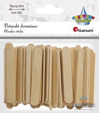 Titanum Ozdoba drewniana Craft-Fun Series patyczki Titanum (175036X)