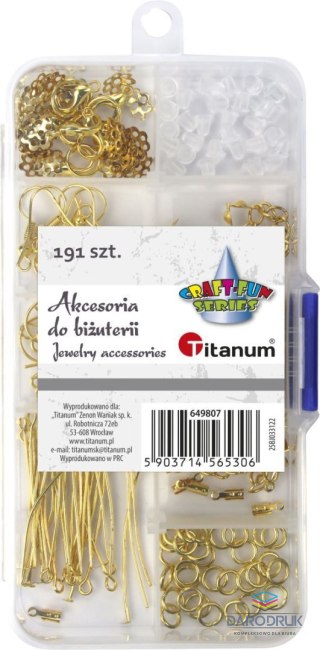 Titanum Zestaw do tworzenia biżuterii Craft-Fun Series Akcesoria do biżuterii Titanum (25BJ033122)