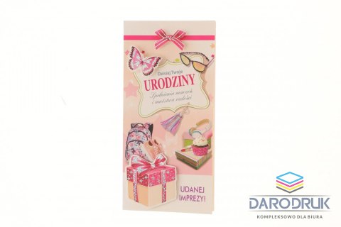 Top Graphic Kartka składana DL Lux Urodziny młodzież Top Graphic (DLXO)