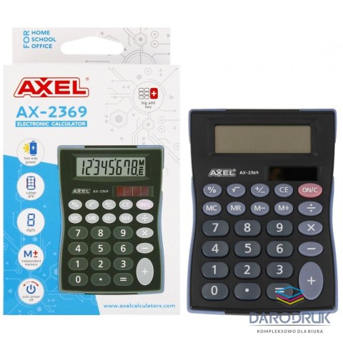 Axel Kalkulator kieszonkowy AX-2369 Axel (526703)