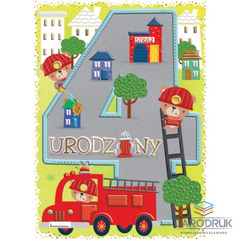 Henry Kartka składana B6 B6 4 straż pożarna Henry (5905701485284)