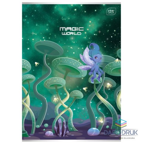 Interdruk Zeszyt tematyczny A4 COCA COLA Metalic Fantasy 32k. 70g linia Interdruk