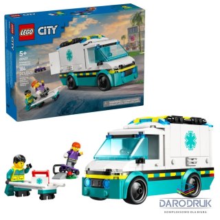 Lego Klocki konstrukcyjne City Karetka pogotowia Lego (60451)