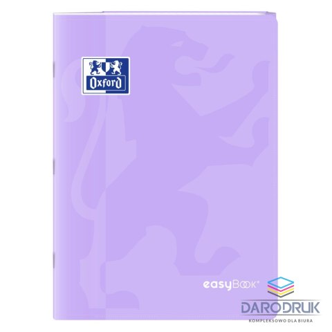 Oxford Zeszyt A4 EASYBOOK PASTEL 60k. 90g krata Oxford (400161237)