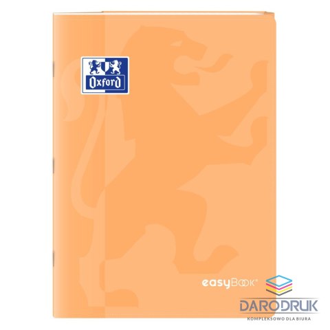 Oxford Zeszyt A4 EASYBOOK PASTEL 60k. 90g krata Oxford (400161237)