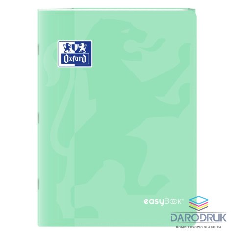 Oxford Zeszyt A4 EASYBOOK PASTEL 60k. 90g krata Oxford (400161237)